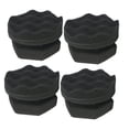 thumbnail image 4 of unbranded 4Ud Esponja Para Pulir Y Encerar Autos Color Negro Sin Migajas Resistente, 4 of 8