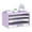 Purple, variant on INTIGE 3-Tier Wood Desktop Organizer with Paper Storage, Mail Sorter & File Holder, Black