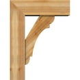 thumbnail image 3 of Ekena Millwork 8"W x 24"D x 32"H Olympic Block Rough Sawn Bracket w/ Offset Brace, Western Red Cedar, 3 of 25