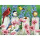 thumbnail image 1 of Taladro Diamante Pintura (DE5226) 5D Mosaico de decoración para el hogar redondo completo (B3269 Pájaros de flores) 45x60cm FLhrweasw Nuevo, 1 of 1