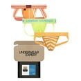 thumbnail image 1 of Underwear Expert Men's Jockstraps Curated Mystery Box, 3 Pairs, 1 of 4