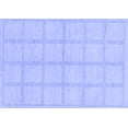 thumbnail image 1 of Ahgly Company Indoor Rectangle Solid Blue Modern Area Rugs, 5' x 8', 1 of 4