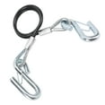 thumbnail image 1 of Trailer Safety Towing Cable With S Hook 3500lbs Load Bearing 27.6in Maximum Extension Length Spring Towing Rope For RV, 1 of 7