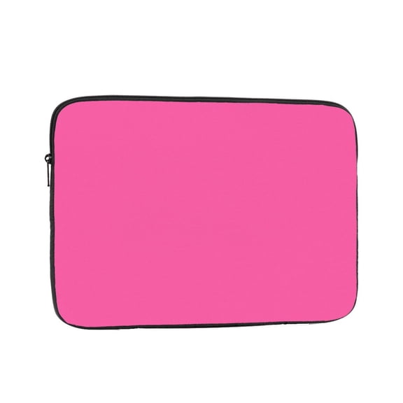 Laptop Sleeve Bag Compatible For iPad MacBook Air Pro Tablet Computer PC notebook Protective Fit in 10/12/13/14/15/16/17 inch Size Brilliant Rose