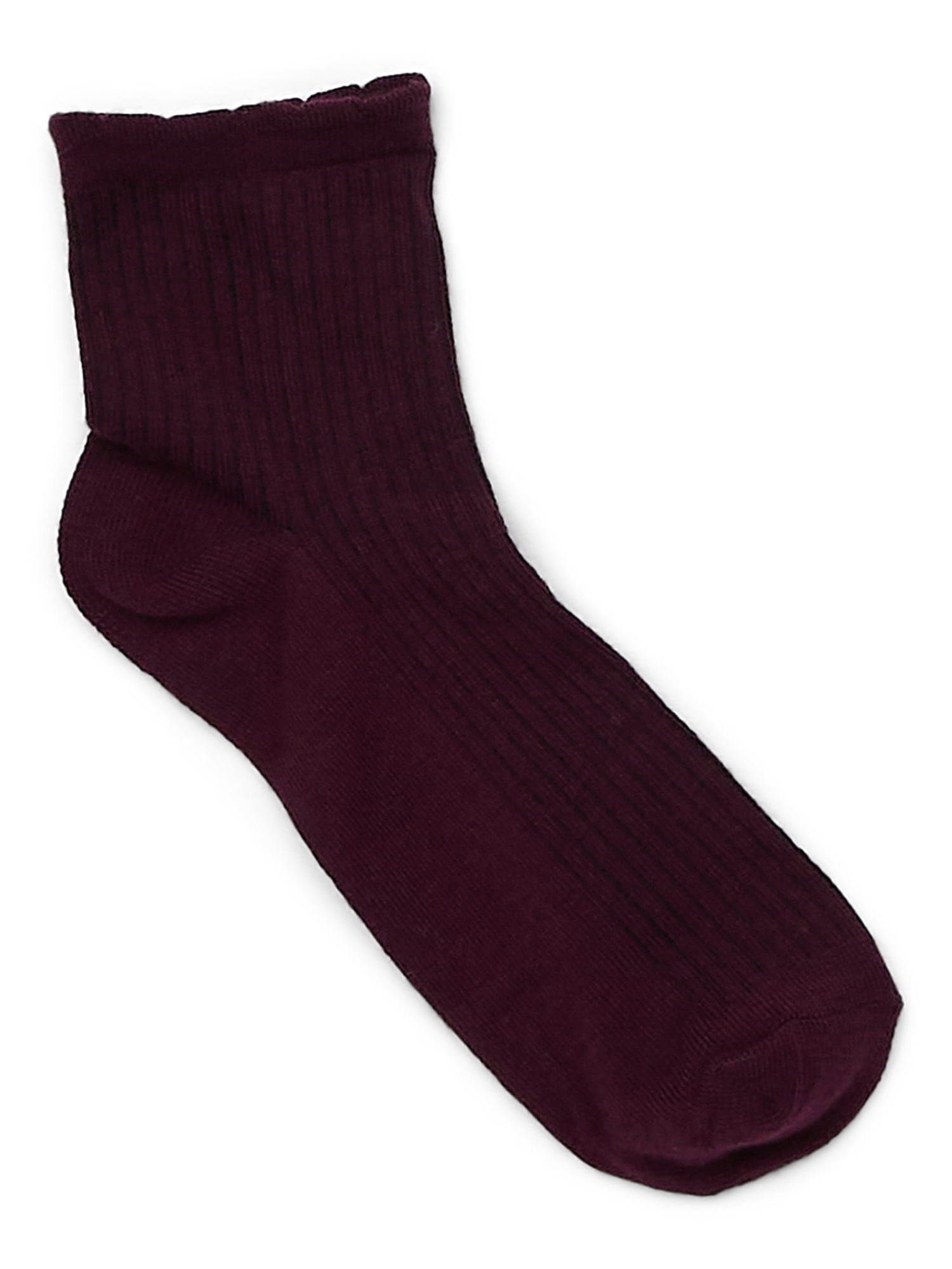 Joyspun Women’s Essentials Ankle Dress Socks, 6-Pack, Fits Shoe Sizes 4-10