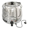 thumbnail image 1 of Koolmore Hinged Lid/Removable Pot Stainless Steel Soup Kettle Warmer in Silver, 1 of 7