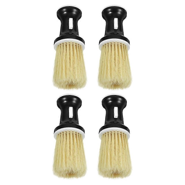 Hairdressing Hair Cleaning Brush Barber Neck Duster Brush for Salon 4Pcs