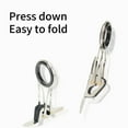 thumbnail image 3 of Adjustable Fishing Rod Guides Foldable Stainless Steel Guides Top Rings, 3 of 11