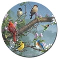 thumbnail image 3 of CounterArt Beautiful Songbirds Tempered Glass Lazy Susan Turntable, 3 of 3