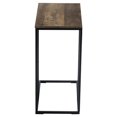 thumbnail image 5 of Tcbosik C-Shaped End Table for Couch and Bed, Snack Sofa Side Table with Metal Frame, Brown, 5 of 7