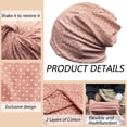 thumbnail image 3 of Gorro Holgado JarseHera para Mujer de Algodón - Tocas y Turbantes para Quimioterapia, 3 of 6