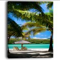 thumbnail image 2 of Paradis Tropical - Impression d'Art sur Toile de Photographie de Plage, 2 of 3