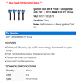 thumbnail image 2 of Ignition Coil Set 4 Piece - Compatible with 2017 - 2019 BMW 330i GT xDrive 2018, 2 of 2