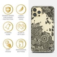 thumbnail image 4 of Caseyard TPU Clear Case for iPhone 13 with Wind Flower design phone cover, 4 of 7
