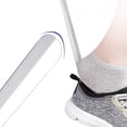 thumbnail image 3 of YIHONGMU 2Pcs Stainless Steel Shoe Horns - 41.5cm Blue, 3 of 7