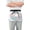 Cinnamoroll with Crown and Shield., variant on Server Apron with 3 Pockets Waterproof Waitress Waist Short Apron for Man Woman Cherry Blossoms on Branches 12 Inches
