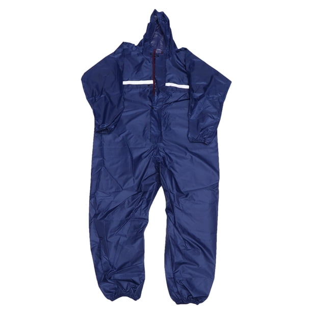 Uniforme de trabajo de una pieza antiestático, a prueba de polvo y lluvia, con ropa de trabajo profesional XL-175 (azul oscuro)