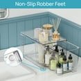 thumbnail image 6 of Sindcom 4 Pack Large Clear stackable storage drawers, Acrylic cosmetic and makeup organizer, Bathroom under sink organizers and storage, Plastic Bins for Kitchen , Pantry, Medicine, 2High+2Small, 6 of 11
