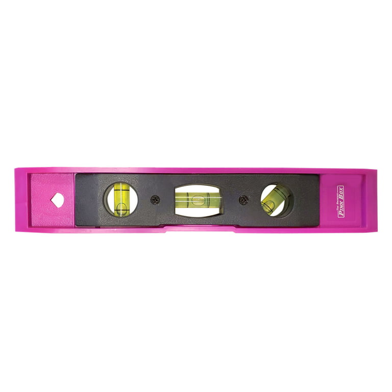 The Original Pink Box PB25LTM Auto Locking Tape Measure, 25ft, Pink