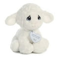 thumbnail image 6 of Aurora - Small White Precious Moments - 7.5" Luffie Lamb - Adorable Stuffed Animal, 6 of 7
