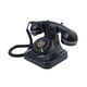 thumbnail image 2 of Teléfono retro con cable, teléfono antiguo decorativo para dormitorio, bar, decoración del hogar Negro, 2 of 9