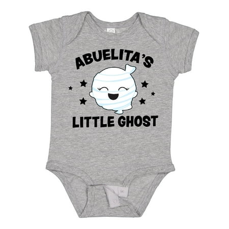 

Inktastic Cute Abuelita s Little Ghost with Stars Gift Baby Girl Bodysuit