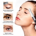 thumbnail image 4 of FACEGA Eyebrow Razor,Removable Washable Blade Eyebrow Shaver,Gentle Razor Simple Operation Womens Face Shavers,Black, 4 of 7