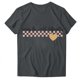 thumbnail image 2 of Fiudx Camisas de Mujer Blusa de Manga Corta a La Moda para Mujer, Divertida Camiseta con Cuello Redondo, 2 of 3