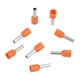 thumbnail image 4 of Terminal 500 Unids/set E2508 Tubos Terminales Prensados ​​​​en Frío Terminales Aislados Conector De Cable Naranja, 4 of 7