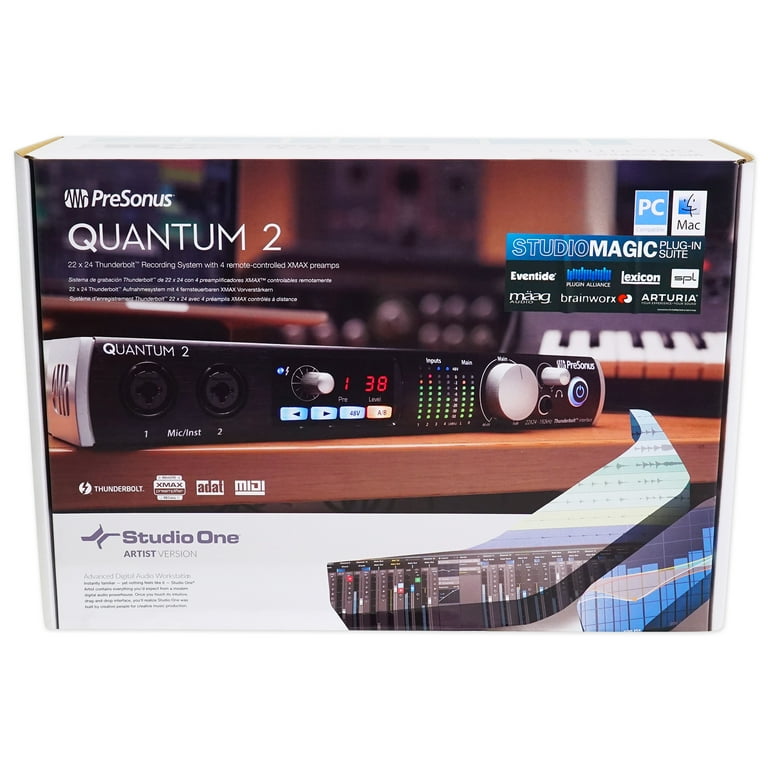 PreSonus Quantum2 Thunderbolt インターフェイス PRESONUS Quantum 2 Thunderbolt Audio Recording Interface+