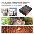 thumbnail image 3 of Digital Temperature Controller SHT2000 Intelligent Temperature Regulator AC 110~220V Refrigerator Thermostat Support Heating/Cooling/Humidification/Dehumidification/Temperature Correction/Humidity, 3 of 8