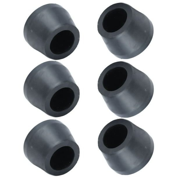 Pies De Goma Antideslizantes 1x1/2 Pulgadas, 60A, Negros, Para Amplificador, Compresor, Banco De Trabajo, 4 Unidades