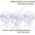 thumbnail image 1 of 12 Pack Plastic Baseball Practice Baseballs For Hitting, Indoor Outdoor Lightweight Balls Baseb, 1 of 4