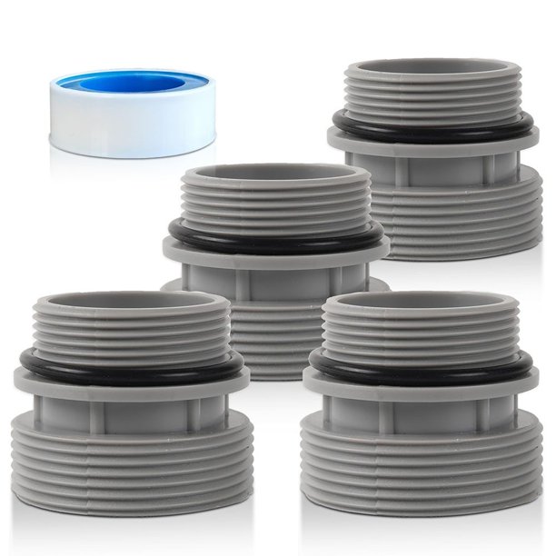 MYG 40mm to 1 1/2” Filter Hose Conversion Kit Above Ground Pool Adapter Connects Walmart.ca