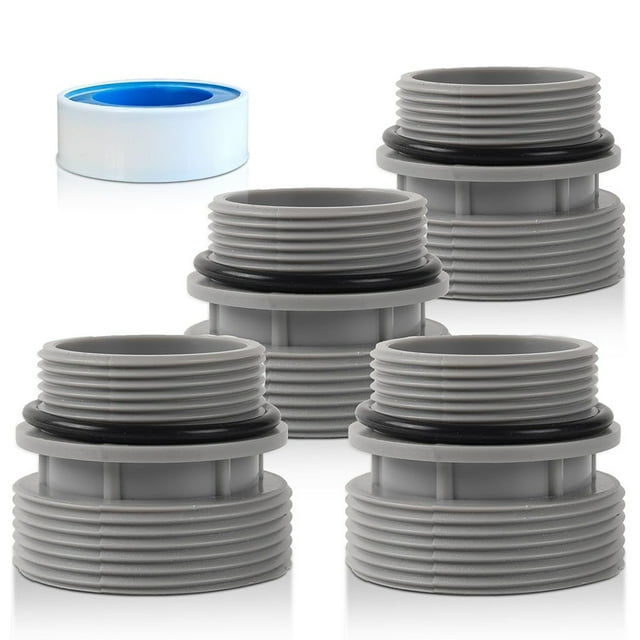 MYG Kit de Conversion de Tuyau de Filtre 40mm à 1 1/2 " - Adaptateur de Piscine hors Sol