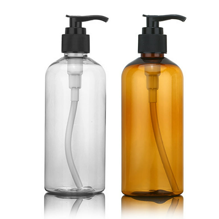 Refillable Plastic Pump Bottles for Soap and Toiletries - Leakproof  Dispenser Containers for Home and Kitchen Use 