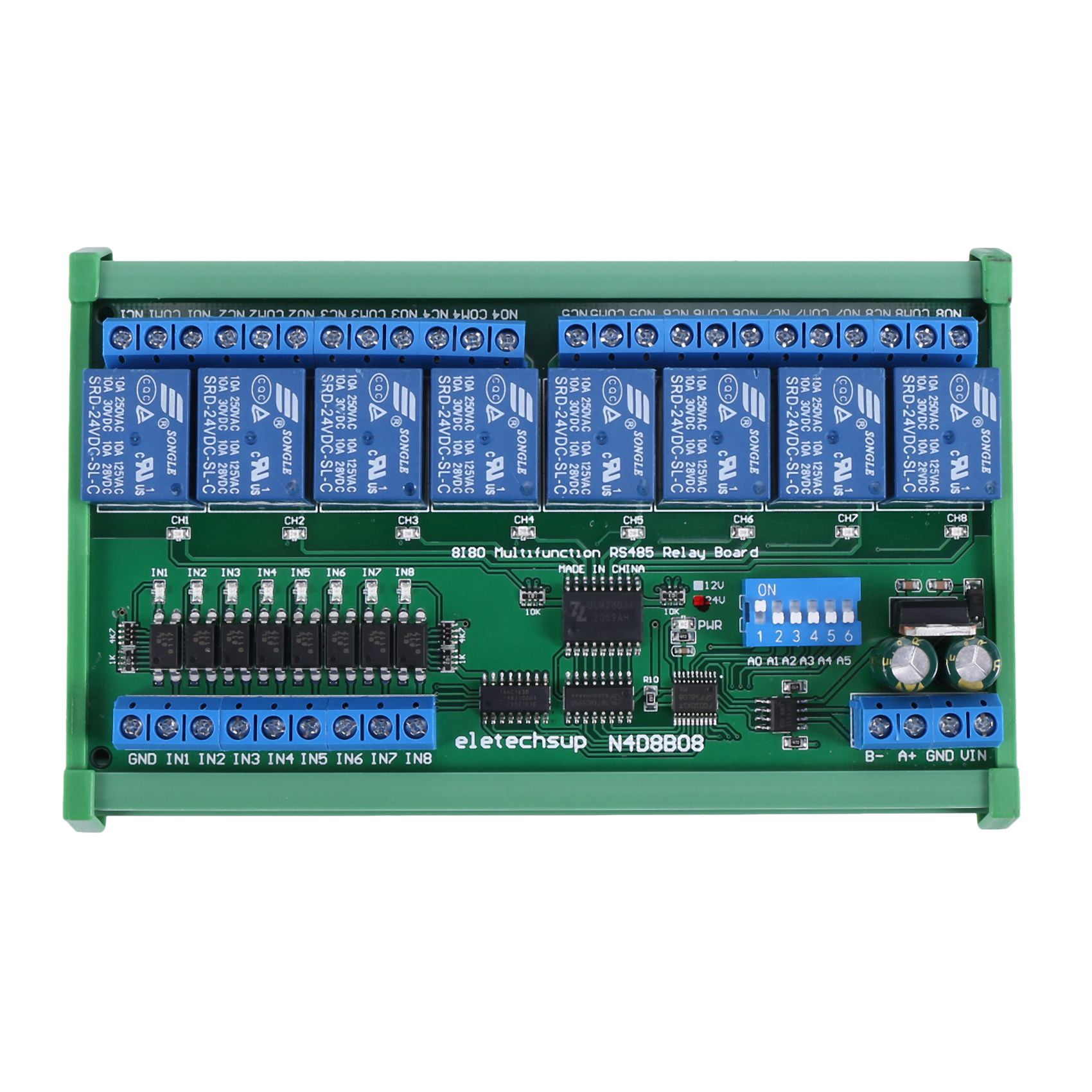 Esp32 Relais Board DC 12V/24V 32Ch Multipurpose RS485 Relay Module ...
