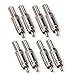thumbnail image 3 of RCA Connector Solder, Besmelody 4-Pair RCA Male Plug Screws Soldering Audio Video in-Line Jack Adapter with Spring Strain Relief, 3 of 4