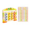 thumbnail image 2 of Juego de mesa de rompecabezas deslizante con combinación de colores, tablero de actividades de clasificación, aprendizaje Montessori estilo frutal, 2 of 9
