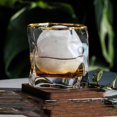 thumbnail image 2 of Irregular Whiskey Glasses Set Of 2 Whisky Gift Set For Men, Tumbler Glasses Gift, 2 of 5