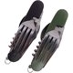 thumbnail image 1 of Juego de cubiertos plegables para acampar de 2 piezas (negro + verde), cubiertos portátiles de acero inoxidable 6 en 1 multiherramienta para supervivencia al aire libre, viajes, 1 of 5