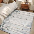 Winter Birch Tree Trunks Non-Slip Non-Shedding Floor Mat, Gradient ...