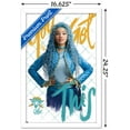 thumbnail image 3 of Disney Descendants: The Rise of Red - Chloe Wall Poster, 14.725" x 22.375" Framed, 3 of 5