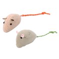 thumbnail image 2 of 2PCS Cat Toy Mouse Bite-resistant Simulated Plush Cat Chew Toy Cat Training Toy, 2 of 10