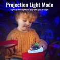 thumbnail image 5 of Night Light for Kids, GuardWee Night Light Projector 7 Mode with Dinosaur & Star, Kids Night Light Bedroom Decor Star Lights for Ceiling 360Â°Rotation, Gifts for Baby Kids Toddler Boys(BLUE), 5 of 6