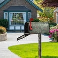 thumbnail image 3 of GZHJMY Retro Christmas Floral Red Berries Magnetic Mailbox Cover Large Size Mailbox Wraps MailWraps Post Letter Box Cover Garden Yard Oversized 25.5 x 21 inch Home Decor, 3 of 7