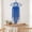 Blue, variant on Kmonabie Hand Woven Macrame Wall Hanging, Cotton Tassel Dreamcatcher Boho Home Wall Decor, 3 Colors for Bedroom Living Room Entryway, Black