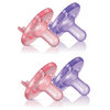 Philips Avent Soothie Pacifier, 0-3 Months, Pink/Purple, 2 Pack, SCF190/02