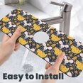 thumbnail image 6 of Sikiie Mouse Cheese Splash Guard for Sink Faucet-1 PC Super Absorbent Fast Drying Mat Sink Gadgets-Splash Guard for Kitchen, Sink Mat, 6 of 7