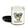 thumbnail image 2 of Pug Proud Dad Happy Father's Day Soy Wax Candle Dog Lover Gifts 16oz White Vanilla Candle - 02008, 2 of 5